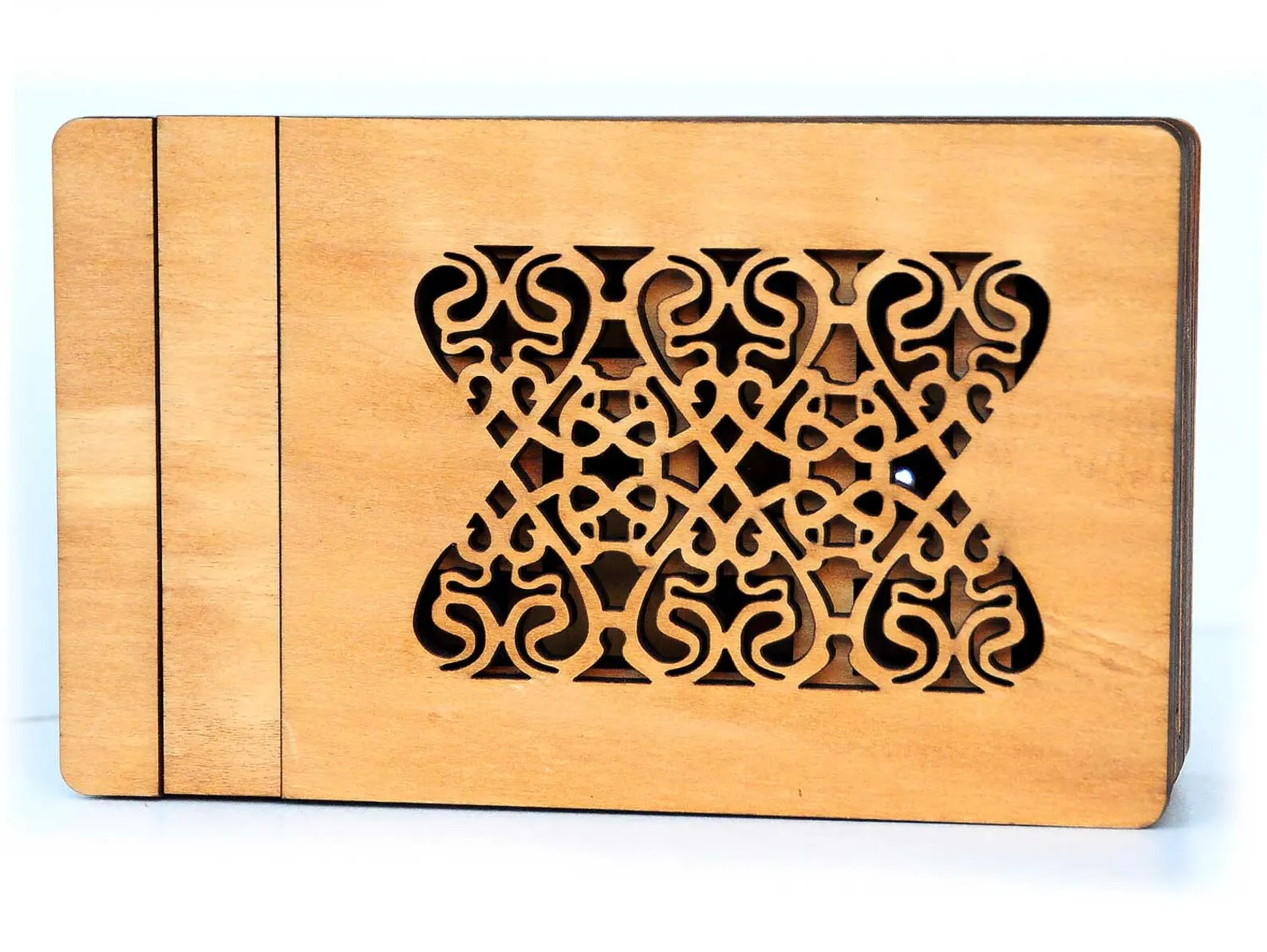 Medici Style Wooden Secret Compartment Puzzle Box - Image 2